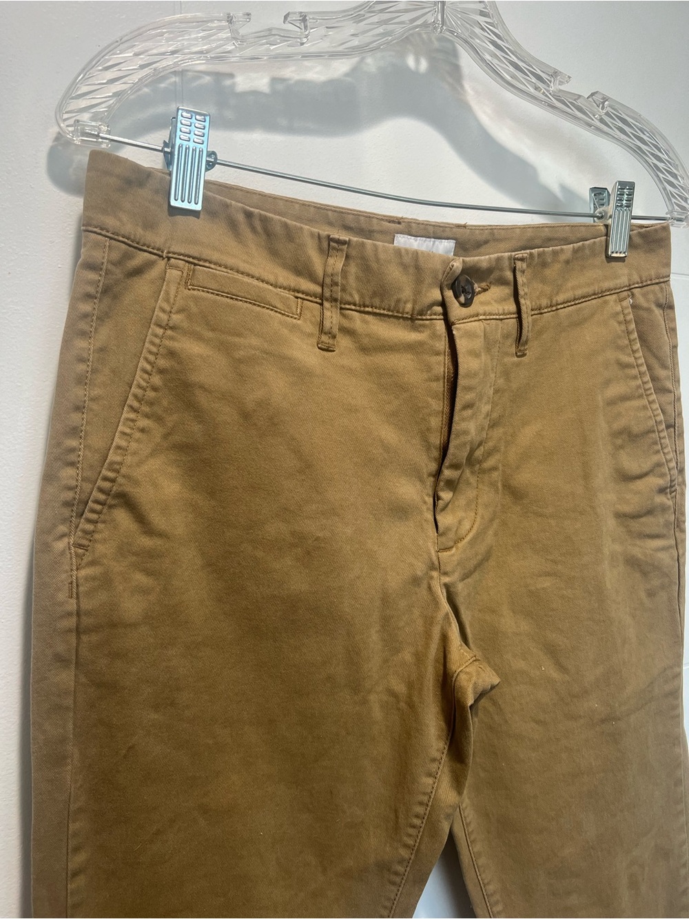 Men's Goodfellow Khaki Chino Pants - Size 30 - Picture 2 of 7